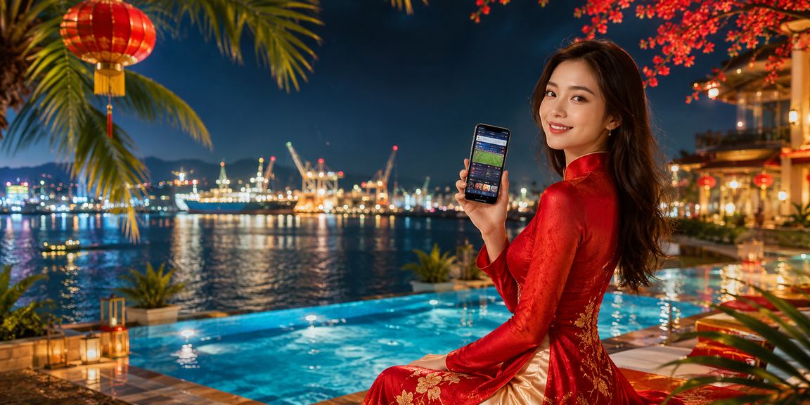 Cược bóng đá tại Hải Phòng với trang phục áo dài đặc trưng